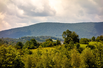 Image showing  Ashe County  mountains North Carolina Seen From the Blue Ridge 