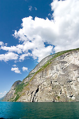 Image showing Norway Fjord Scenic