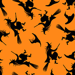 Image showing Halloween Seamless Pattern