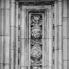 Image showing marble and statue in old city of london england