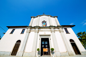 Image showing abstract old in the    italy and marble brick