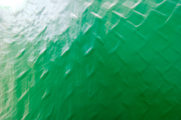 Image showing Green Painted Metal Texture