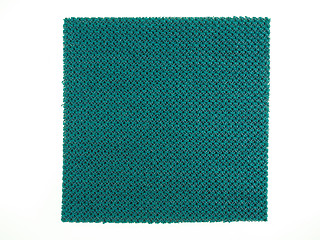 Image showing Green fabric sample