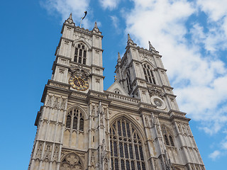 Image showing Westminster Abbey in London