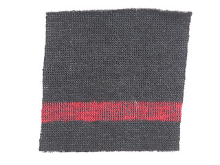 Image showing Black fabric sample