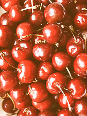 Image showing Retro looking Cherry