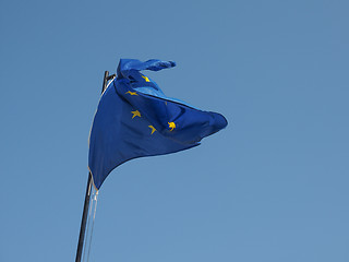 Image showing EU flag