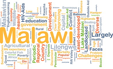 Image showing Malawi background concept