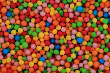 Image showing color sweet spheres