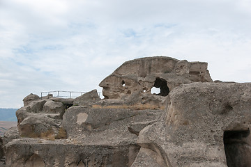 Image showing Uplistsikhe ancient rock-hewn town