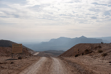 Image showing Travel in Negev desert, Israel