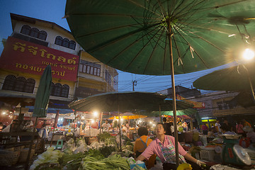 Image showing ASIA THAILAND BANGKOK NOTHABURI MORNING MARKET
