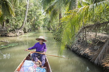 Image showing ASIA THAILAND SAMUT SONGKHRAM THA KHA LANDSCAPE