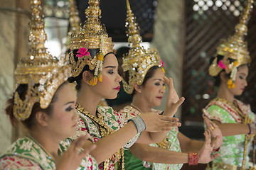 Image showing ASIA THAILAND BANGKOK ERAWAN SHRINE DANCE