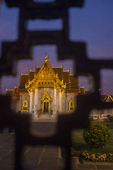 Image showing ASIA THAILAND BANGKOK WAT BENCHAMABOPHIT