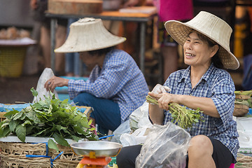 Image showing ASIA THAILAND BANGKOK NOTHABURI MORNING MARKET