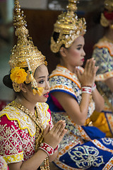 Image showing ASIA THAILAND BANGKOK ERAWAN SHRINE DANCE