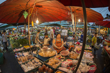 Image showing ASIA THAILAND BANGKOK NOTHABURI MORNING MARKET