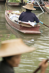 Image showing ASIA THAILAND SAMUT SONGKHRAM THA KHA FLOATING MARKET