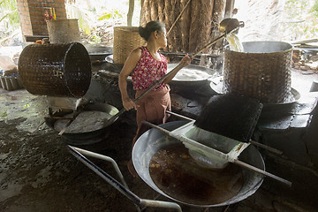 Image showing ASIA THAILAND SAMUT SONGKHRAM PALM SUGAR