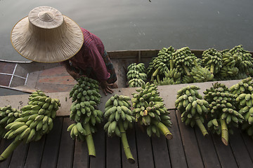 Image showing ASIA THAILAND SAMUT SONGKHRAM THA KHA FLOATING MARKET