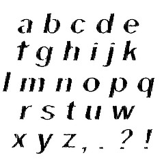 Image showing Sketch Alphabet