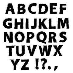 Image showing Sketch Alphabet 