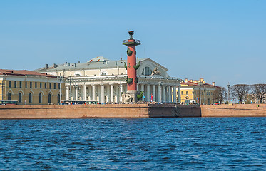 Image showing Saint-Petersburg. Vasilyevsky Island. Russia