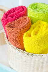 Image showing color towels