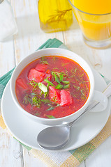 Image showing fresh soup