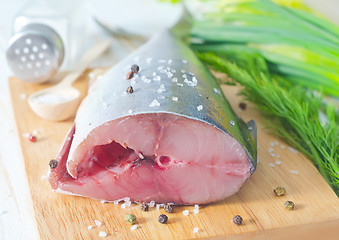 Image showing raw tuna