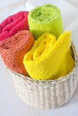 Image showing color towels