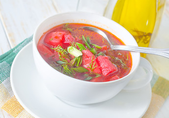 Image showing fresh soup