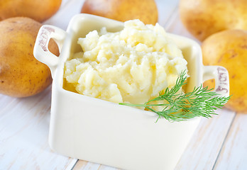 Image showing mashed potato