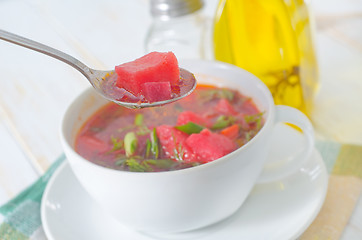 Image showing fresh soup