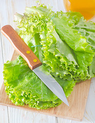 Image showing fresh salad