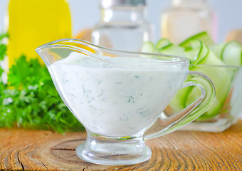 Image showing white sauce