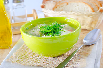 Image showing fresh soup