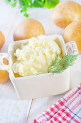 Image showing mashed potato