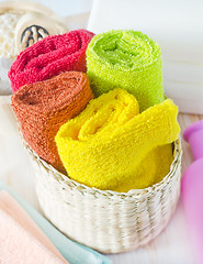 Image showing color towels