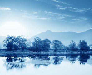 Image showing Lake in Crimea