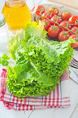 Image showing fresh salad