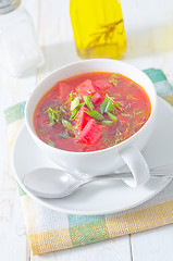 Image showing fresh soup