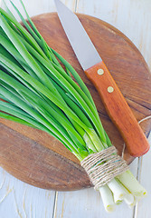 Image showing green onion