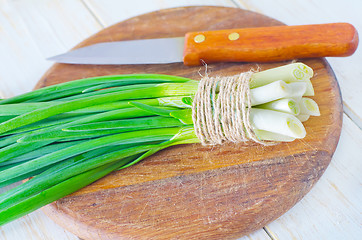 Image showing green onion