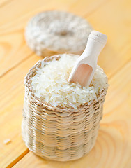 Image showing raw rice