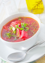 Image showing fresh soup