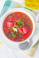 Image showing fresh soup