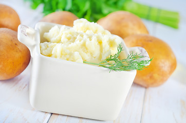 Image showing mashed potato