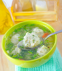 Image showing fresh soup